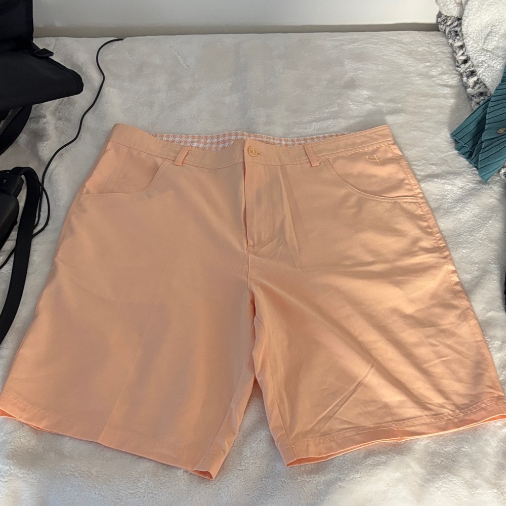 Peach Athletic Men's Shorts